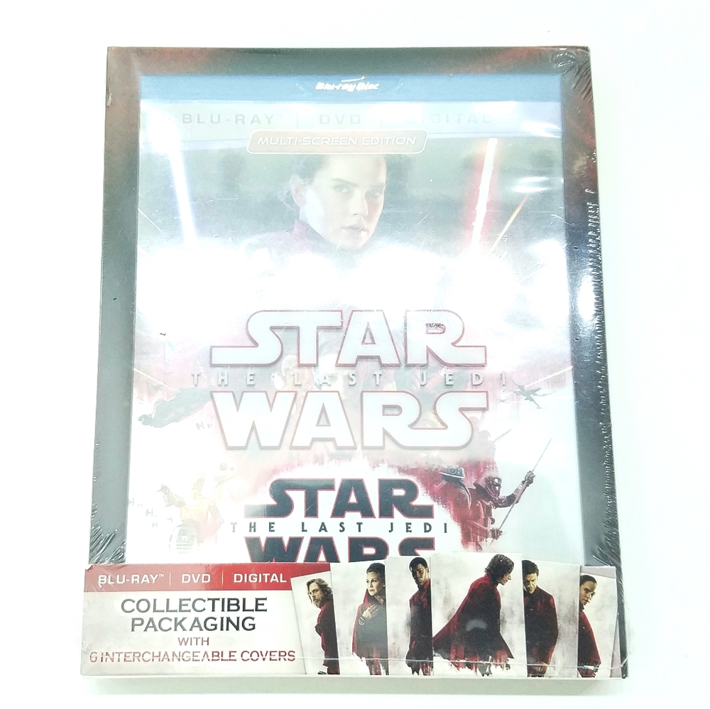 Star Wars: THE LAST JEDI Walmart Exclusive BluRay - Picture 3 of 5